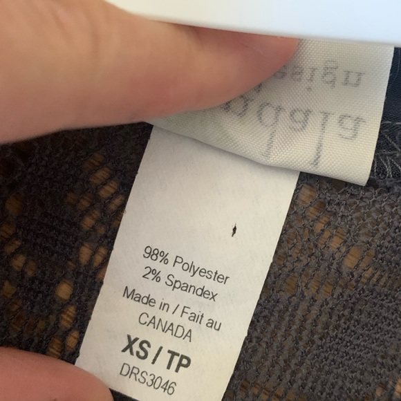 Grey Lace Dress - Picture 9 of 9